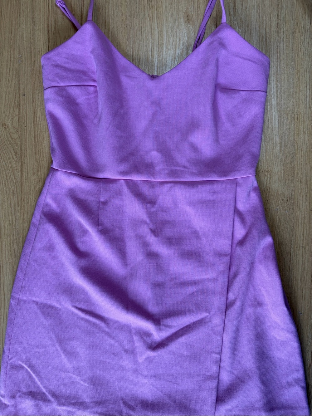 French Connection Lilac Purple Faux Wrap Mini Dress - Size US 4 (UK 8)